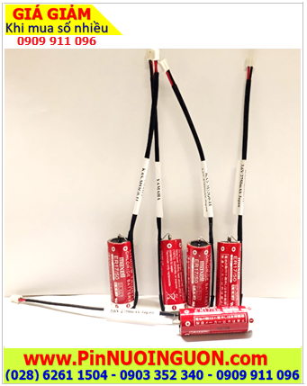 Maxell ER17/50 (Zắc Yamaha PLC), Pin nuôi nguồn Maxell ER17/50  lithium 3.6v 2750mAh chính hãng, Xuất xứ NHẬT 